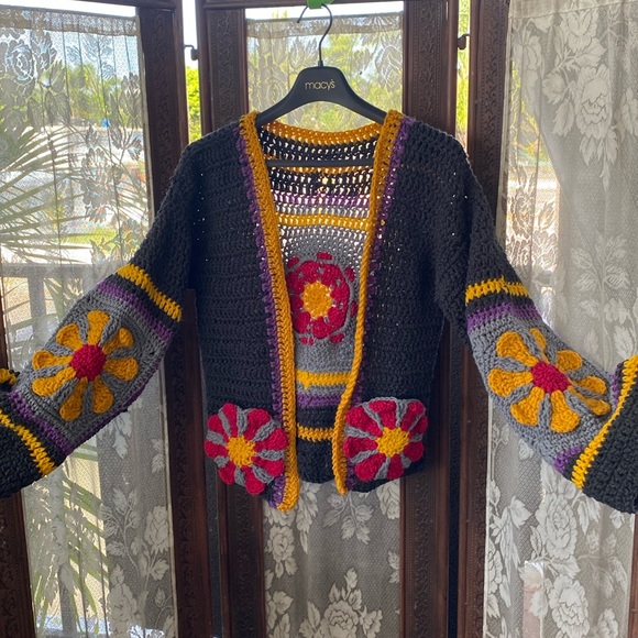 Hand Crafted Sweaters - New crochet cardigan